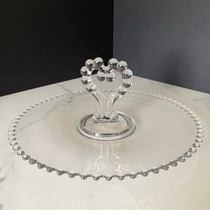 Large 12" Sweets / Serving Tray - Candlewick Glass